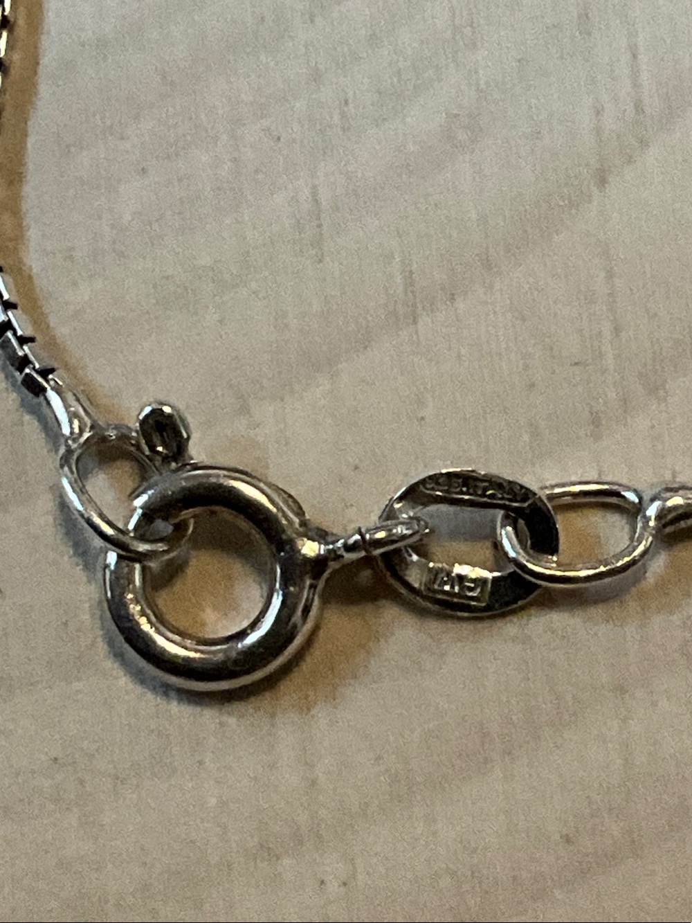 Sterling Silver Buffalo Pendant Necklace with Multicolor Inlay - Picture 9 of 14